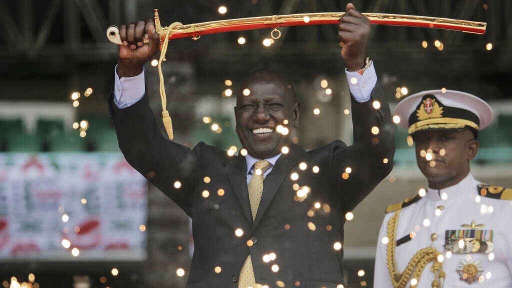 New Kenya President William Ruto takes power in handover from Uhuru  Kenyatta : NPR