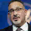 Education Secretary Cardona takes NPR's questions about Biden's student loan plan