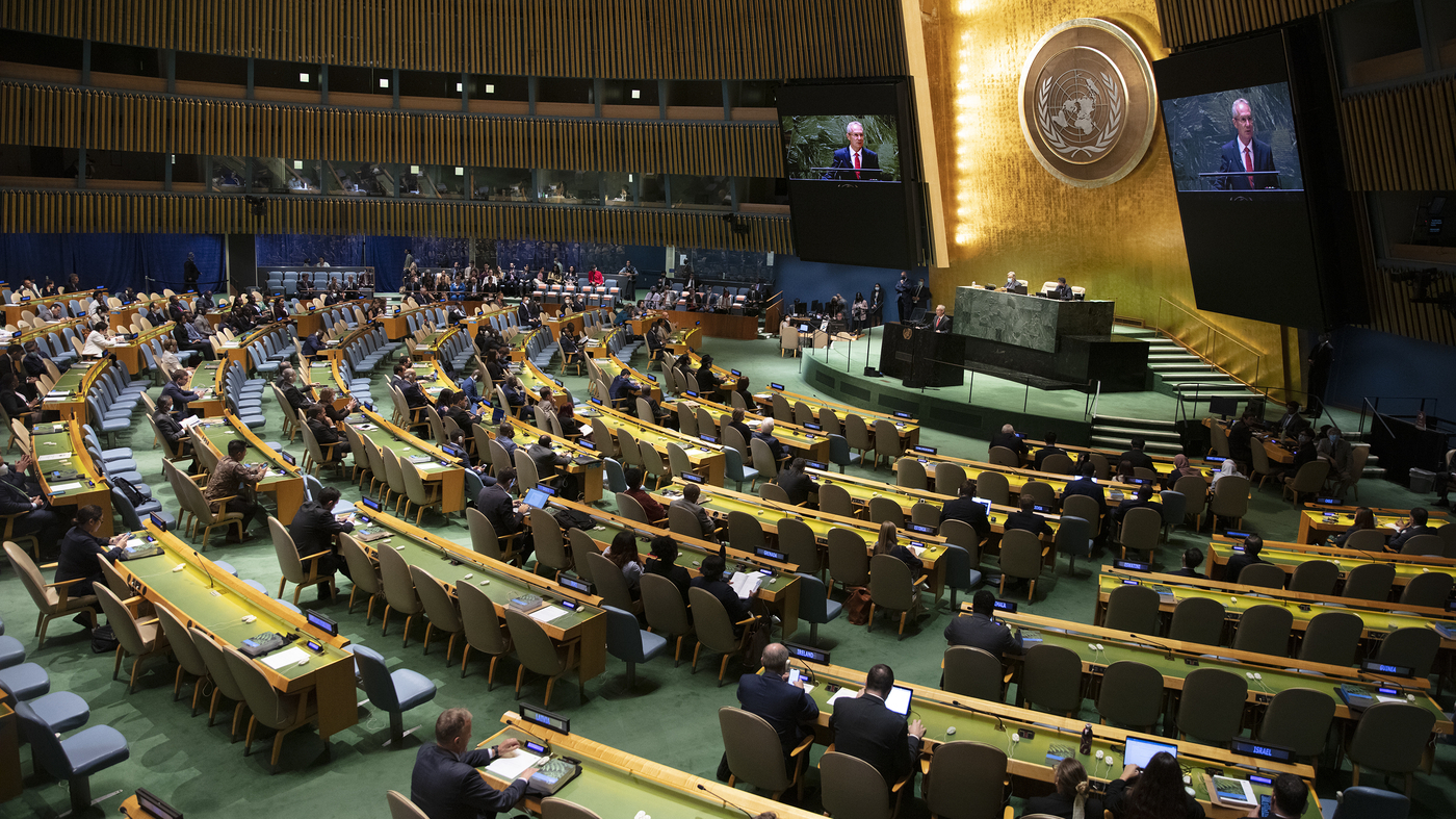 united nations general assembly logo