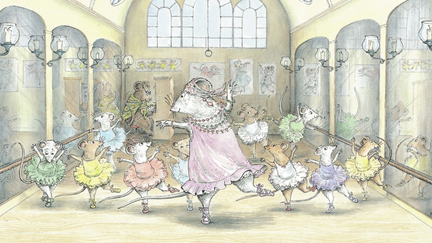 40 years after she took the stage, ‘Angelina Ballerina’ is still dancing