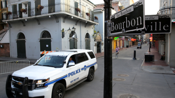 A former New Orleans police officer is accused of sexually assaulting a victim