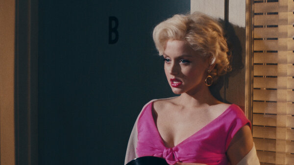 For the Netflix adaption of Blonde, director Andrew Dominik says he went looking for "the meaning of Marilyn Monroe."