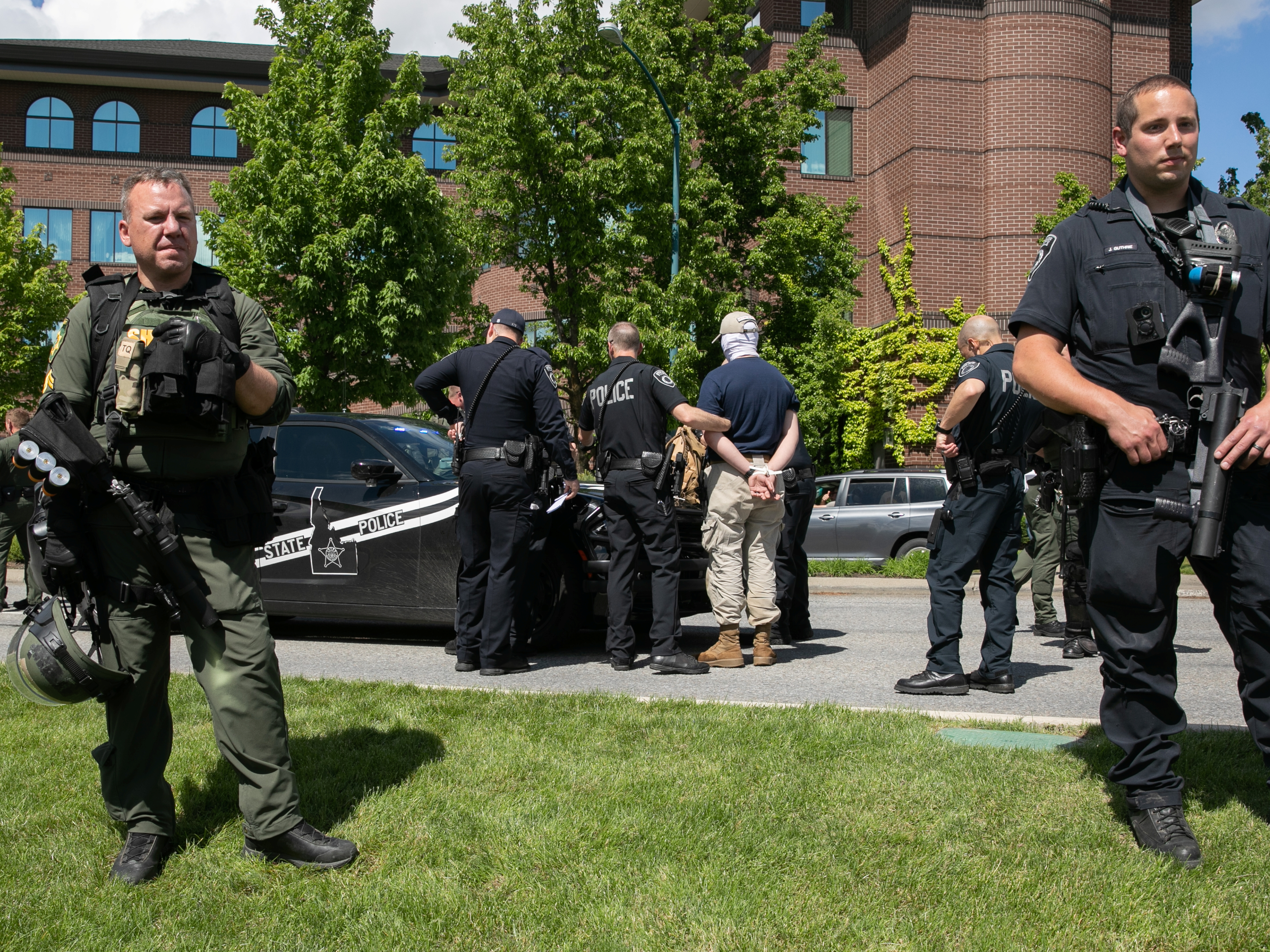 Calls grow for a tougher legal approach to white nationalist group Patriot Front