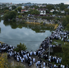 War didn't stop Hasidic pilgrims from gathering in Ukraine for the Jewish new year