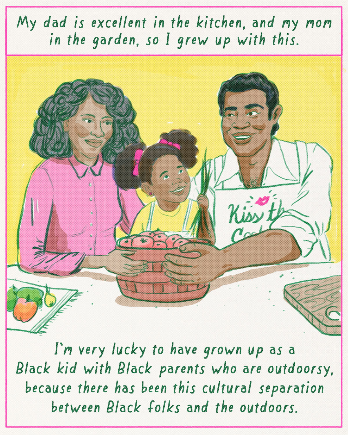 COMIC: How foraging restored my relationship with food 4 LAJohnson Foraging comic finalPage5 custom fbbd5fafcf95939aaa7c857bd939b12ee11a3327