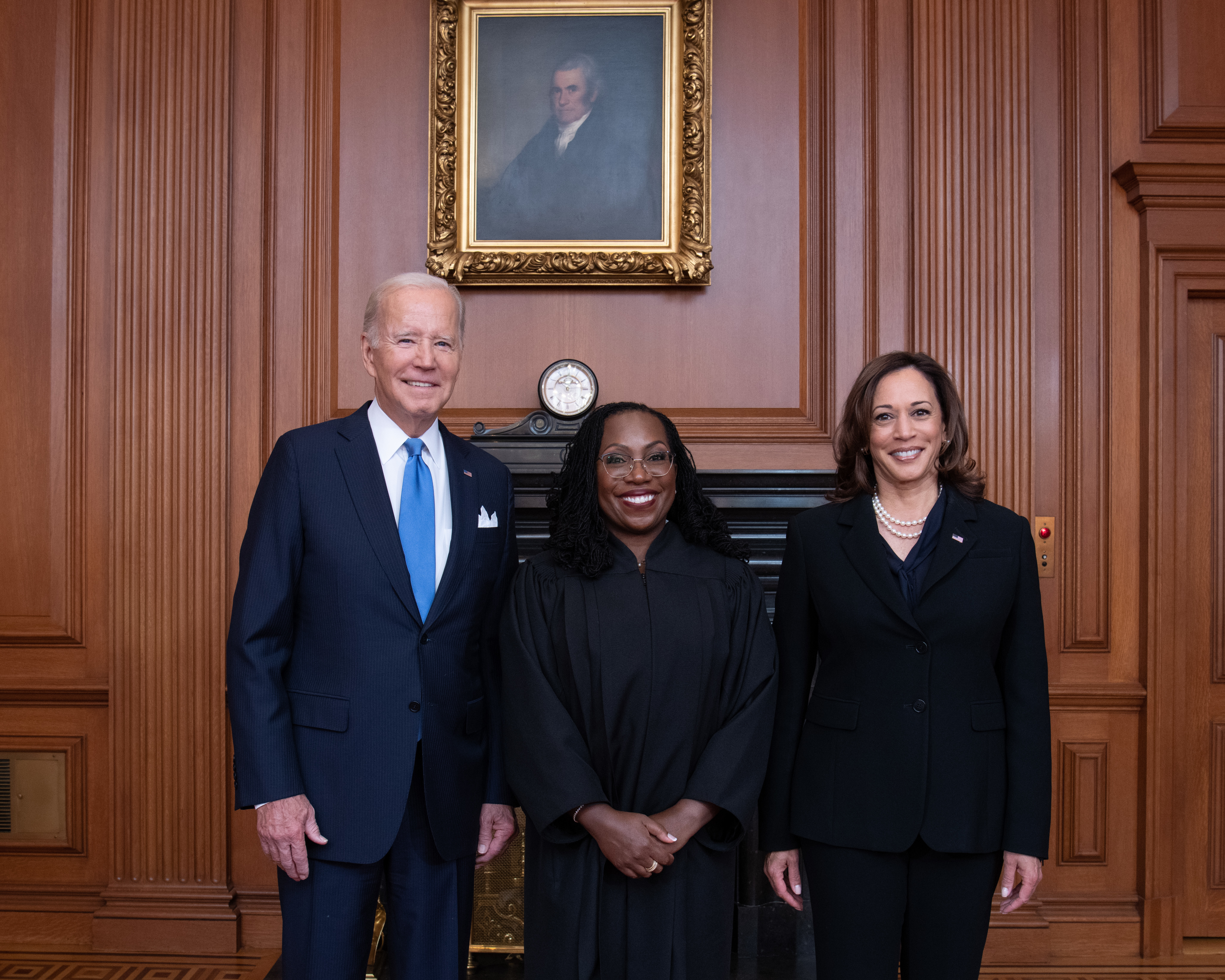 Supreme Court Judge Ketanji Brown Jackson gets formal induction before new term NPR