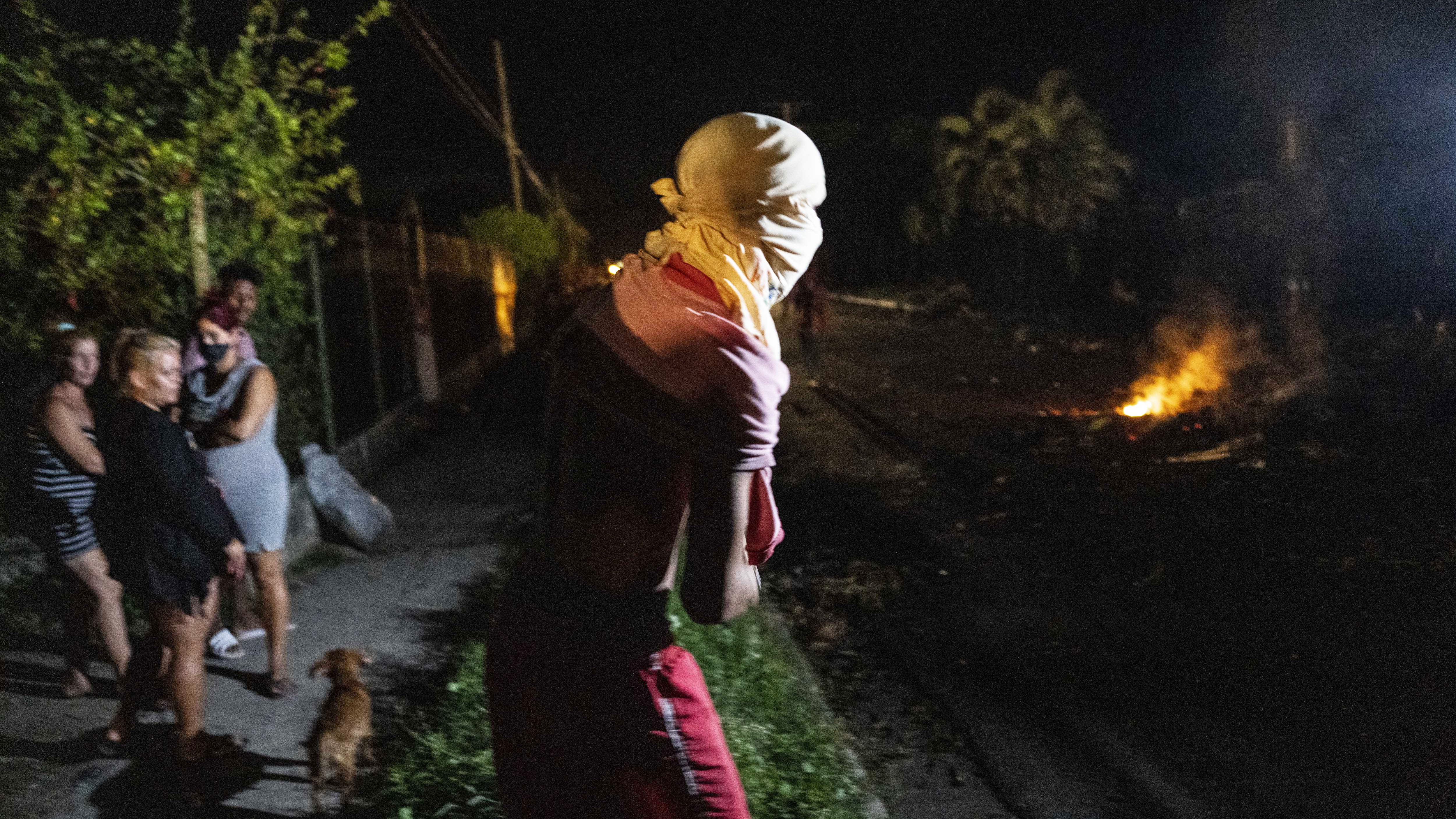 People in Cuba protest over the island-wide blackout caused by Hurricane Ian