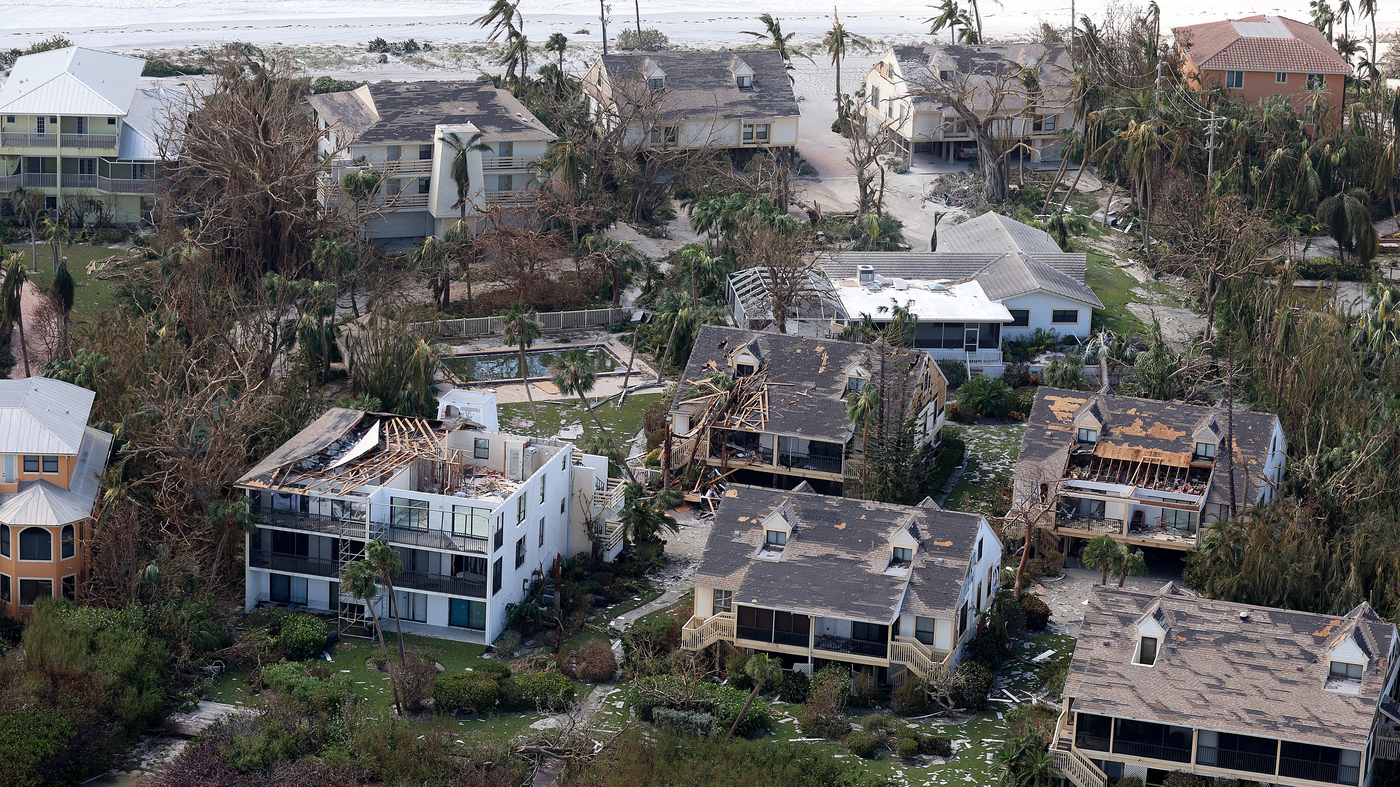 Hurricane Ian destroys parts of the Sanibel Causeway, necessitating