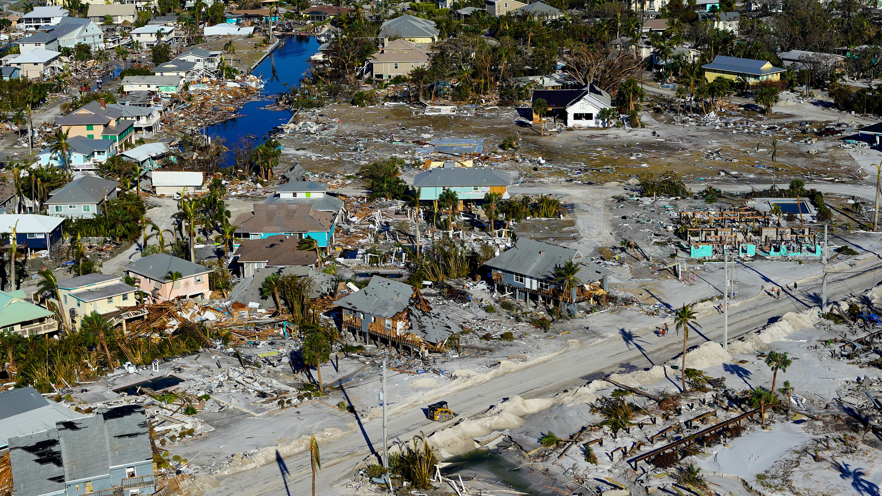 See aerial pictures that show Hurricane Ians toll : The Picture Show : NPR