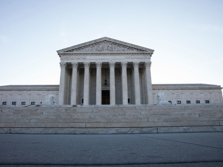 The U.S. Supreme Court heard arguments in a case involving the Voting Rights Act. (Getty Images)