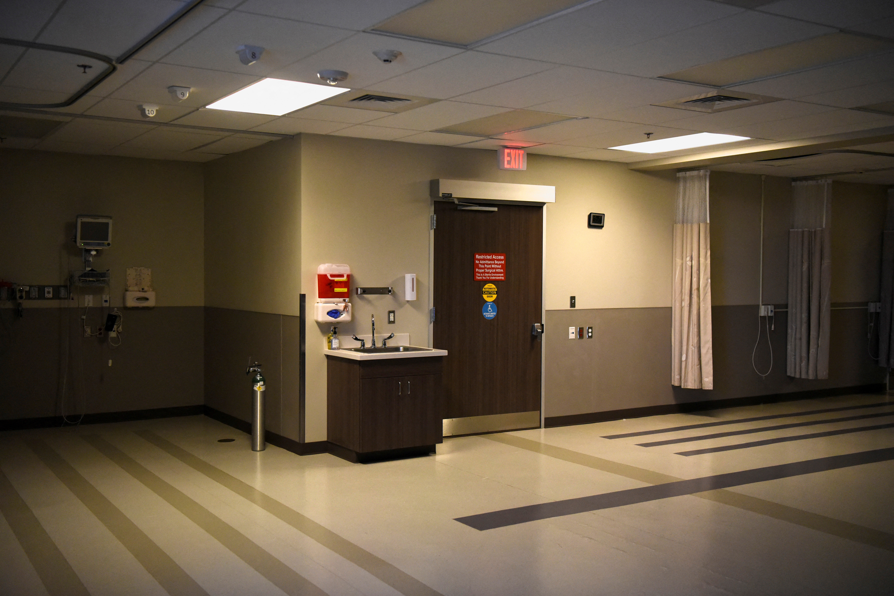 A recovery room sits empty at Alamo Women's Reproductive Services, in San Antonio, Texas. The clinic closed its doors following the overturn of Roe v. Wade. (Reuters)