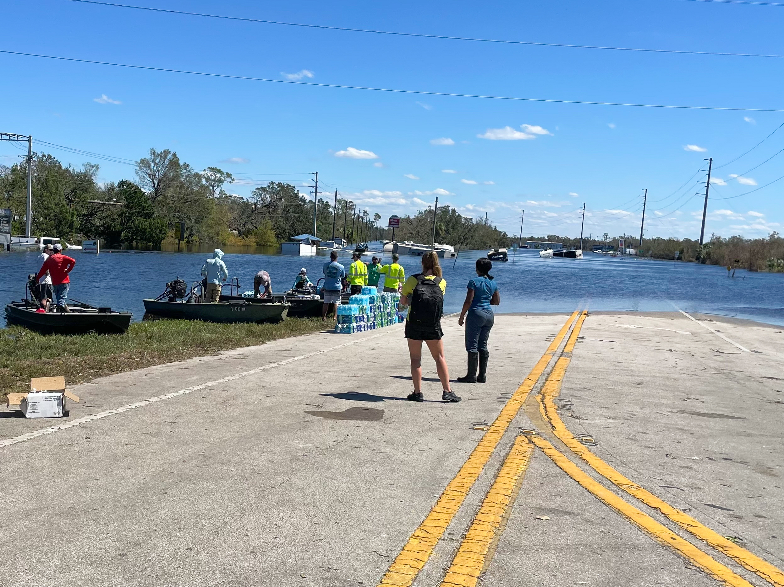 When flooding from Ian trapped one Florida town, an airboat navy came ...