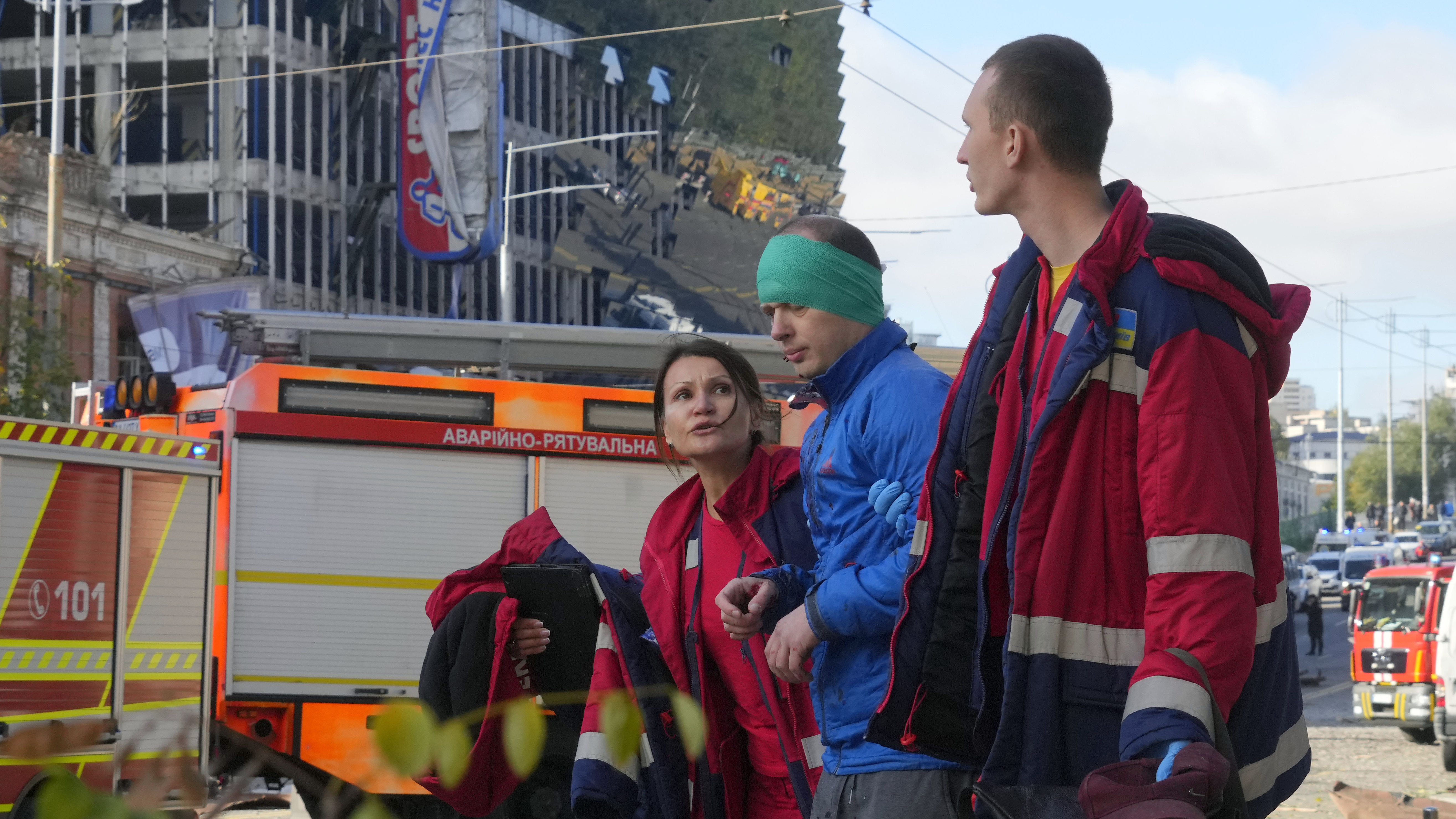 Deadly missile strikes hit Kyiv as explosions hit other cities across Ukraine