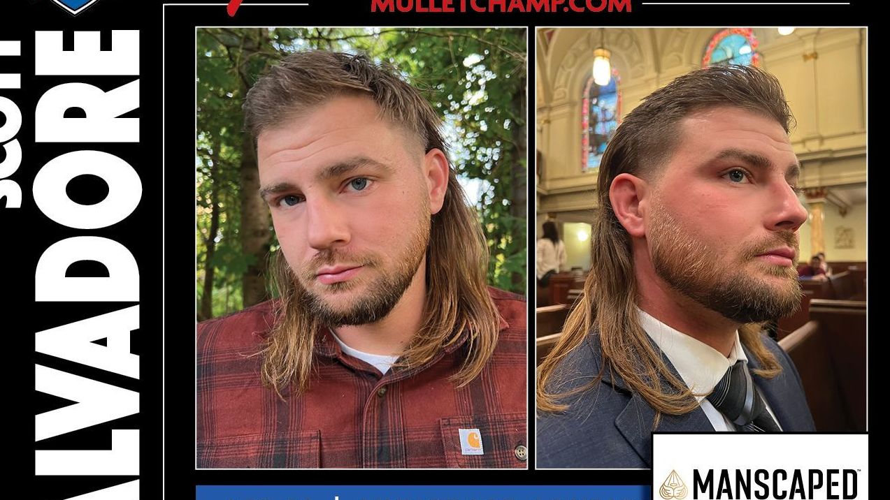 Scott Salvadore is in the lead for the Best Mullet in America.