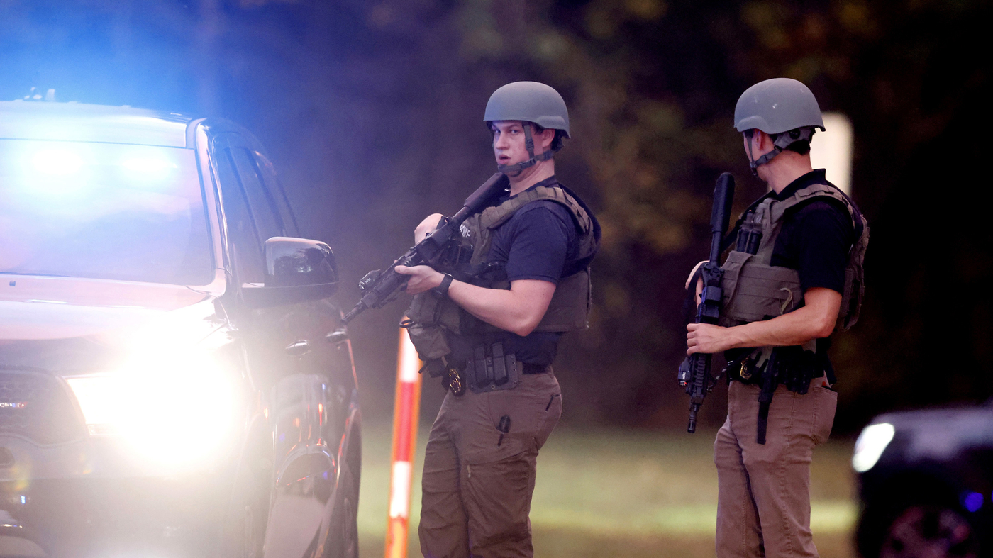 North Carolina officials say shooting suspect arrested, four injured : NPR