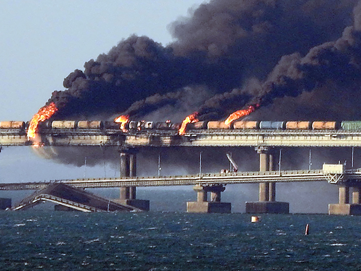 After the Crimean bridge attack, there are plenty of theories but few real answers