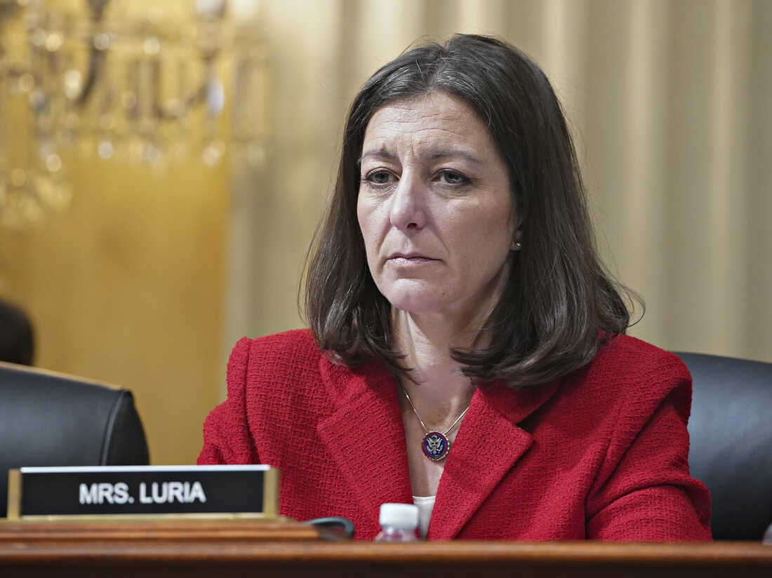 Representative Elaine Luria, a Democrat from Virginia.