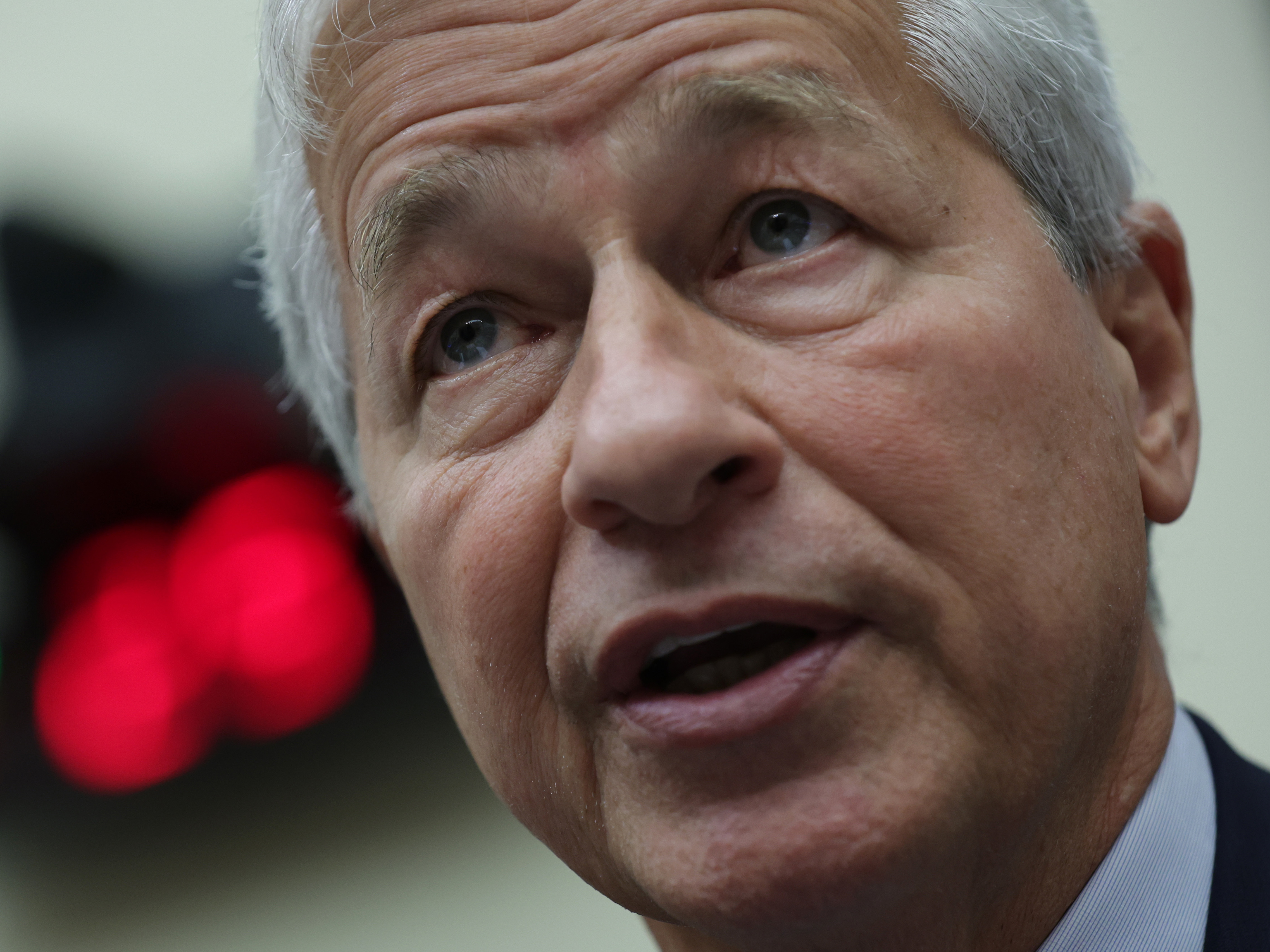 Chairman and CEO of JPMorgan Chase & Co. Jamie Dimon testifies during a hearing before the House Committee on Financial Services at Rayburn House Office Building on Capitol Hill on Sept. 21, 2022. (Getty Images)