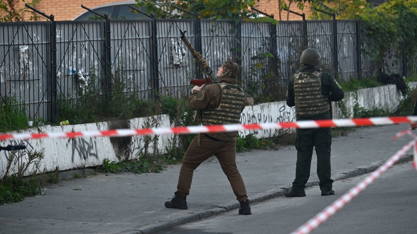 Russian drones strike Kyiv, killing at least 4 people : The Picture ...