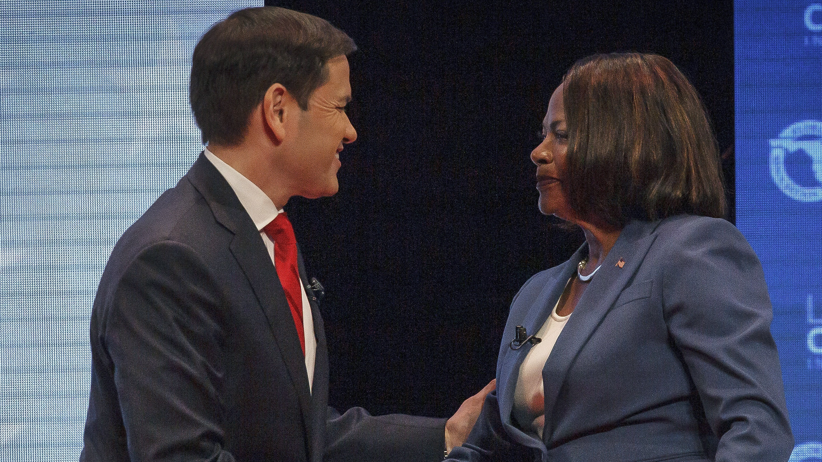 Val Demings goes on attack against Marco Rubio in Florida Senate debate Val Demings goes on attack against Marco Rubio in Florida Senate debate