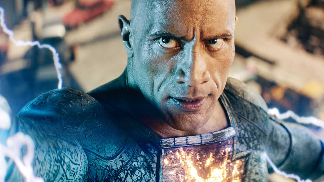 Review: 'Black Adam' fizzles : NPR