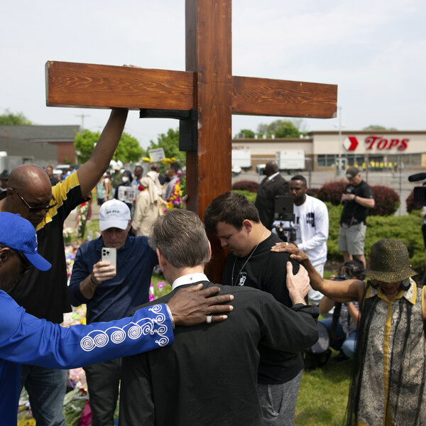 N.Y. officials announce plans for a memorial to the victims of the Buffalo shooting