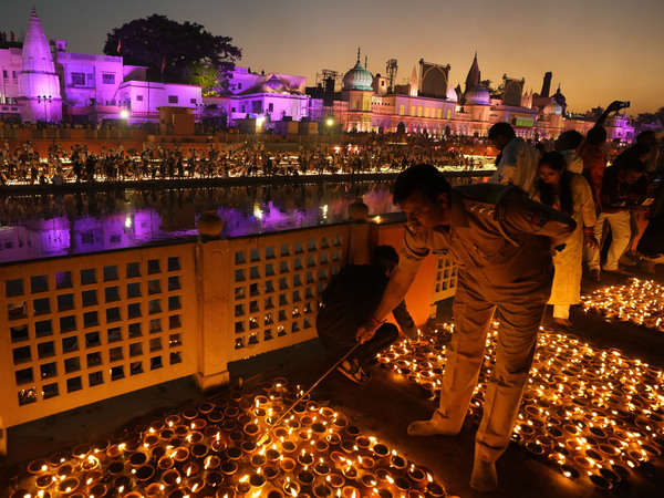 India residents celebrate Diwali with festivities, dazzling lights