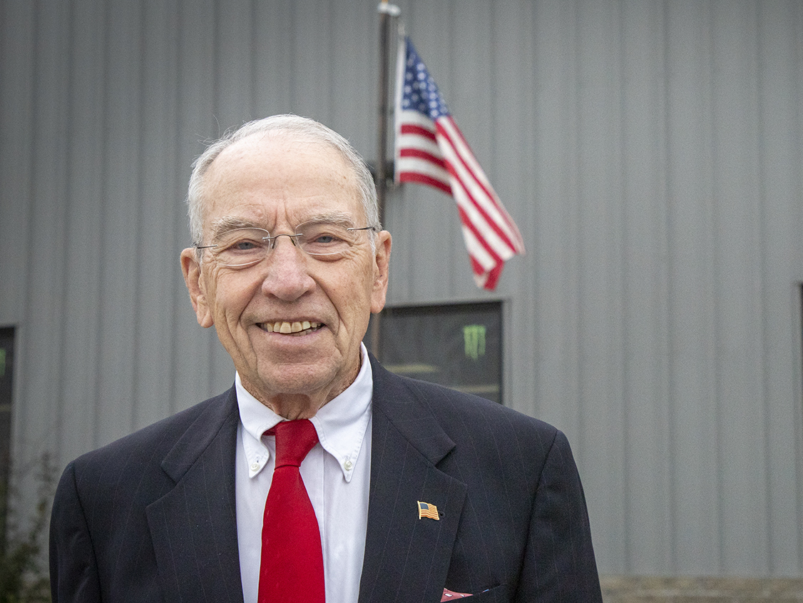 Iowa voters will decide Sen. Chuck Grassley's fate in his closest race