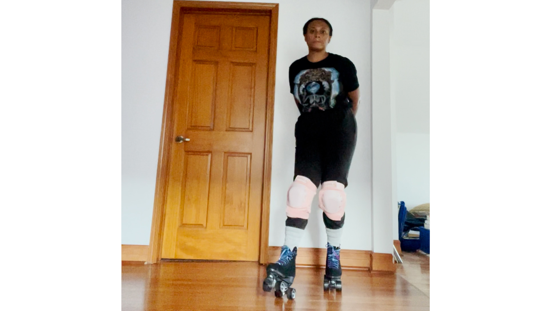 Roller skating feels a lot like love, and falling is just part of the process