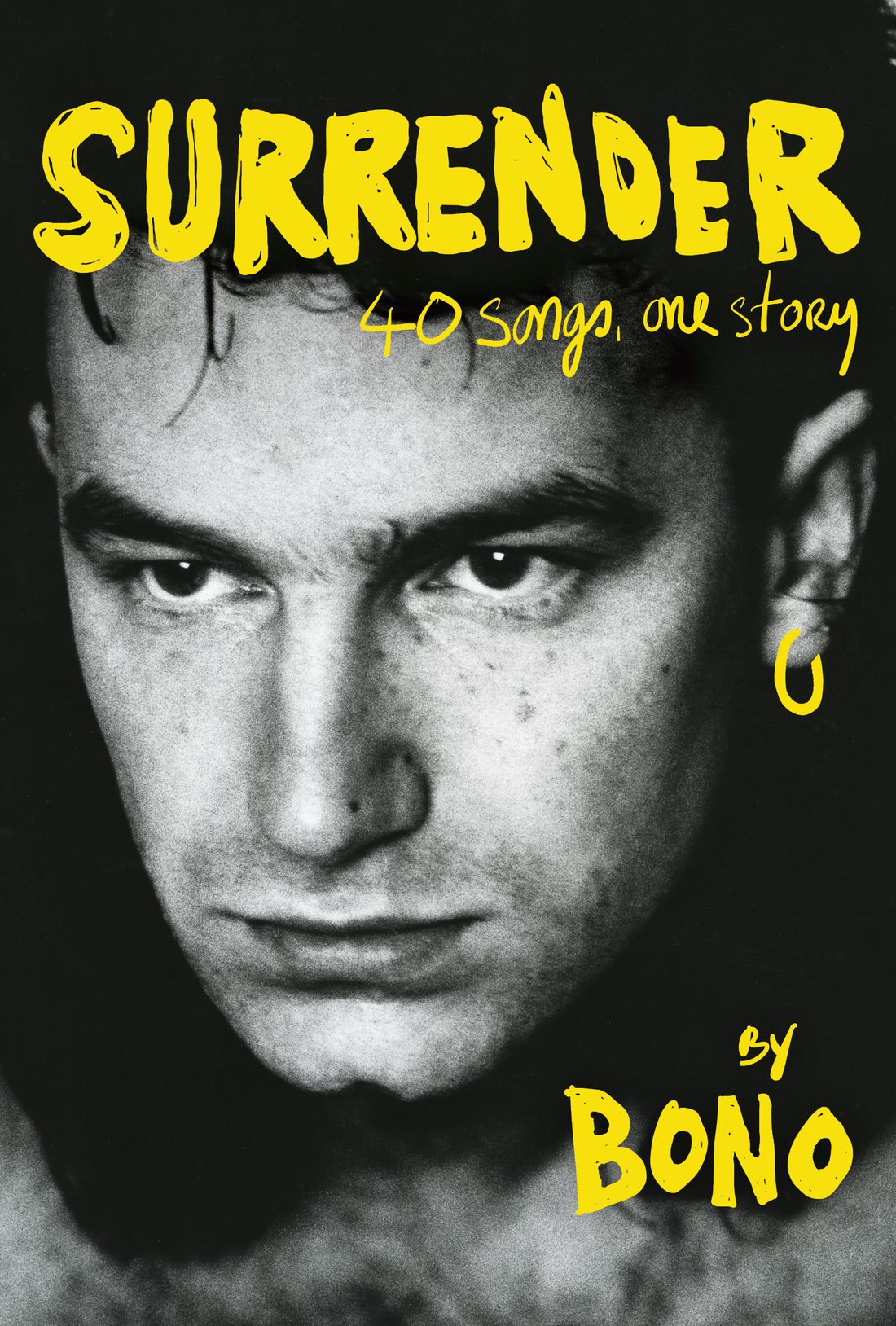 Cover for Bono's memoir Surrender.