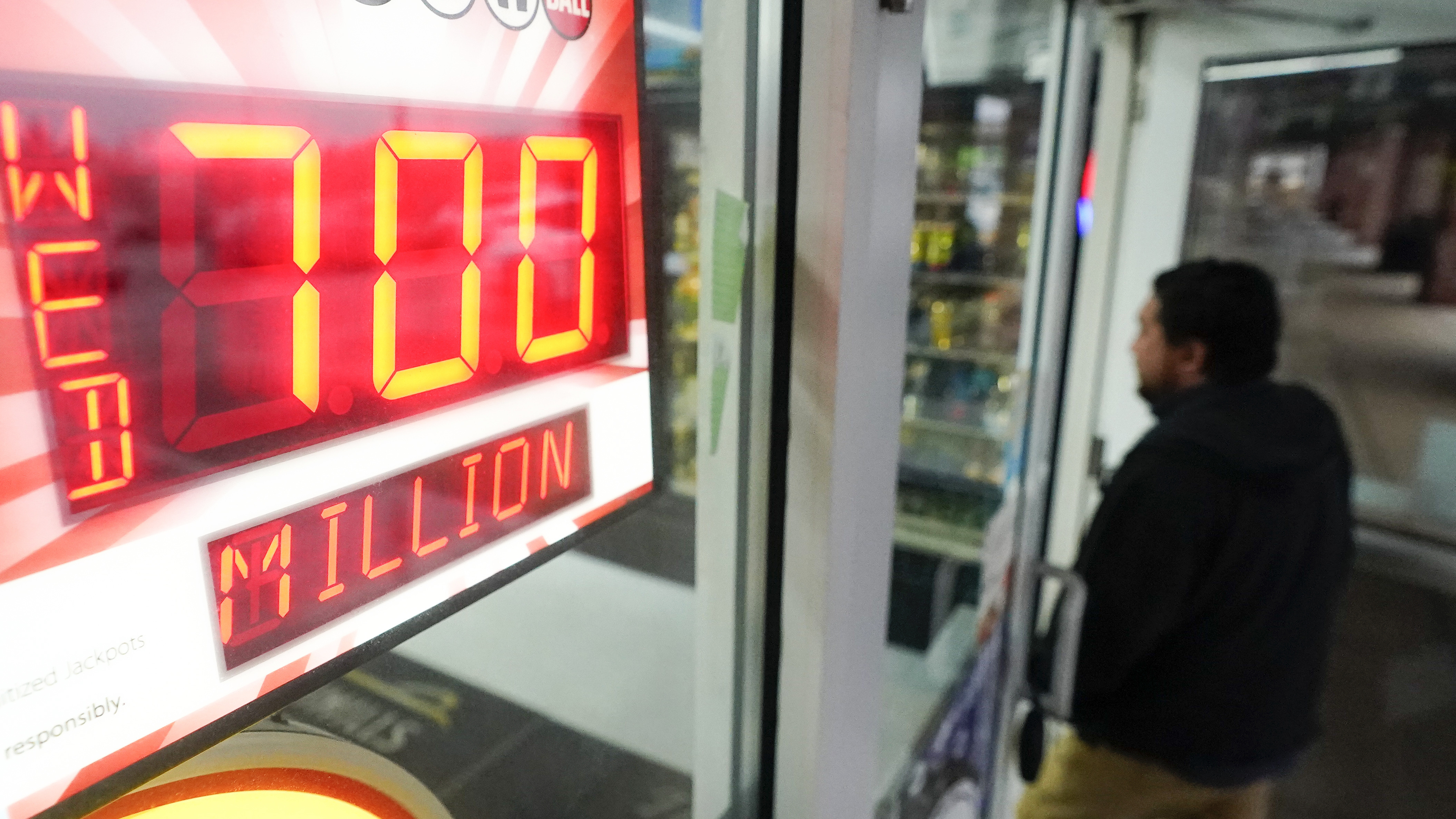 The next Powerball drawing will be $800 million, the fifth-largest in U.S. history