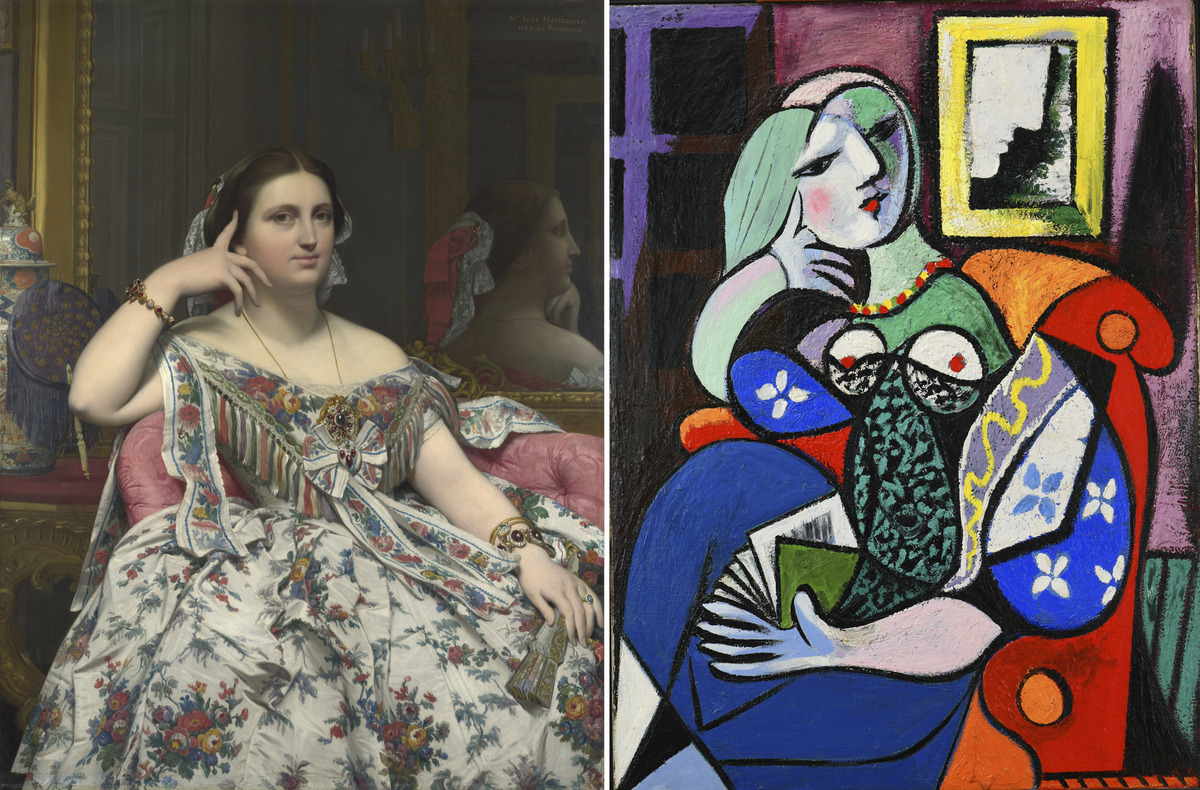 2 portraits show how Picasso was influenced by Jean-Auguste-Dominique Ingres: NPR 2 2 portraits show how Picasso was influenced by Jean-Auguste-Dominique Ingres: NPR