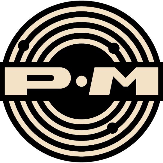 Planet Money Records logo with the letters 