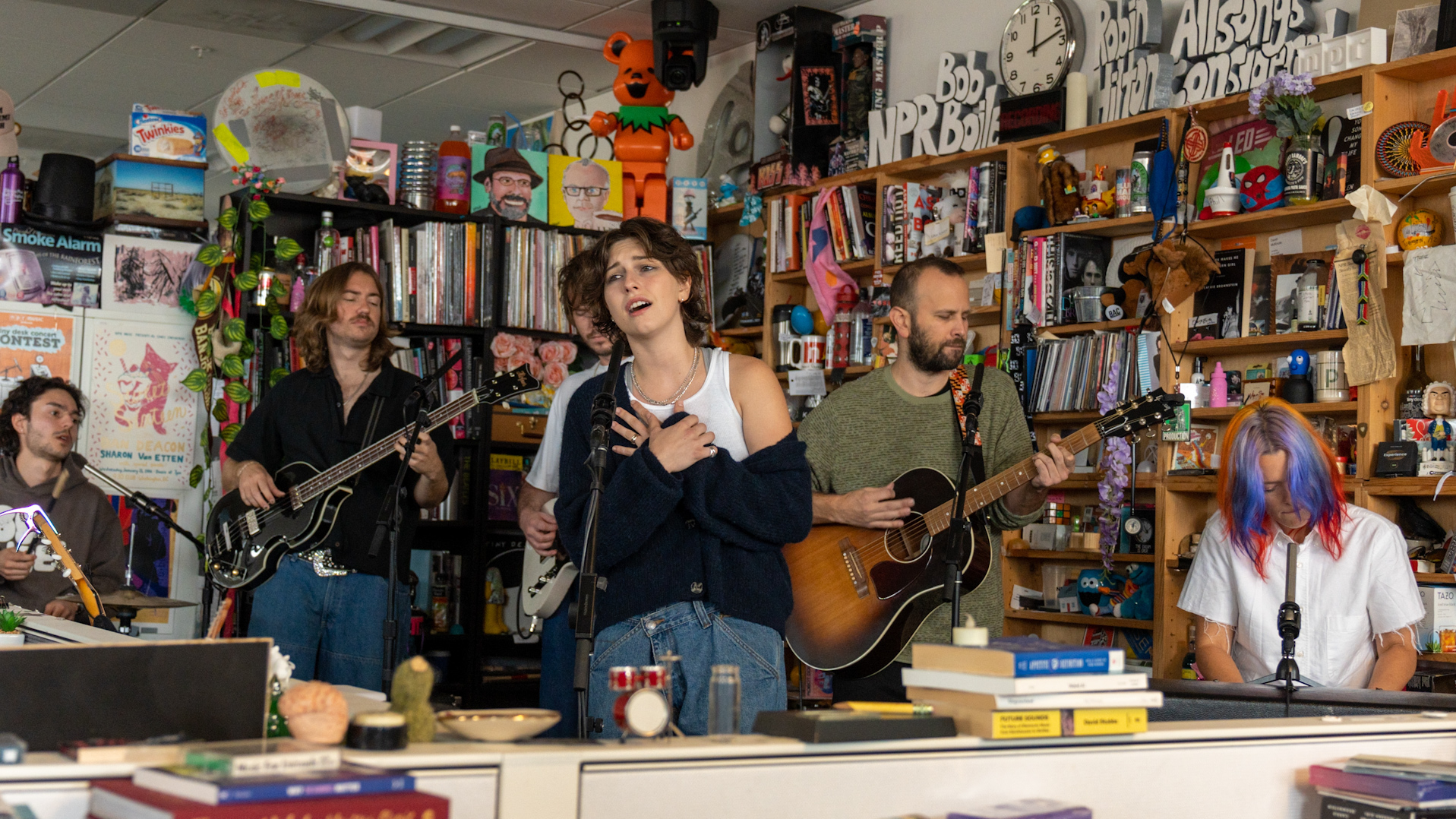 King Princess performs a Tiny Desk concert.