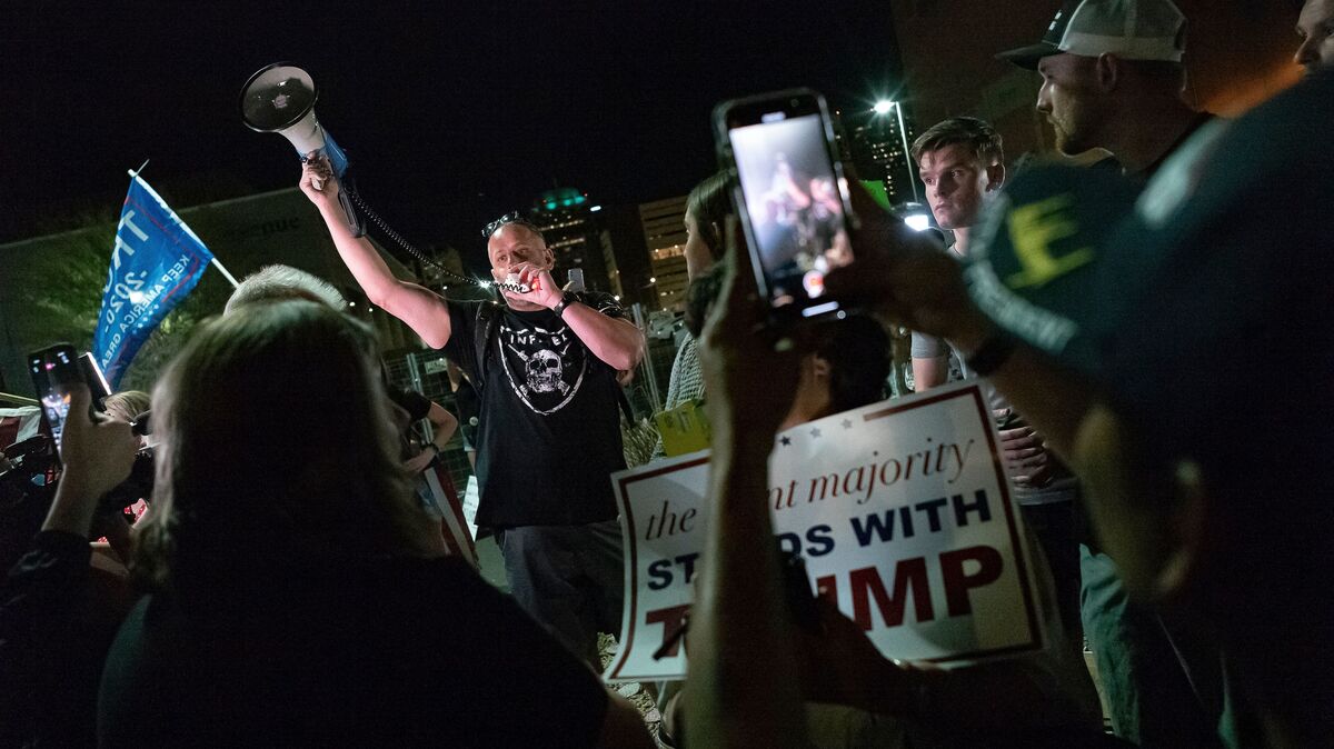Experts warn about political violence after Election Day : NPR 2 gettyimages 1229483648 wide 0357d2aba1abba1d4dbf6af7ec8b57e155a23ef0 s1200