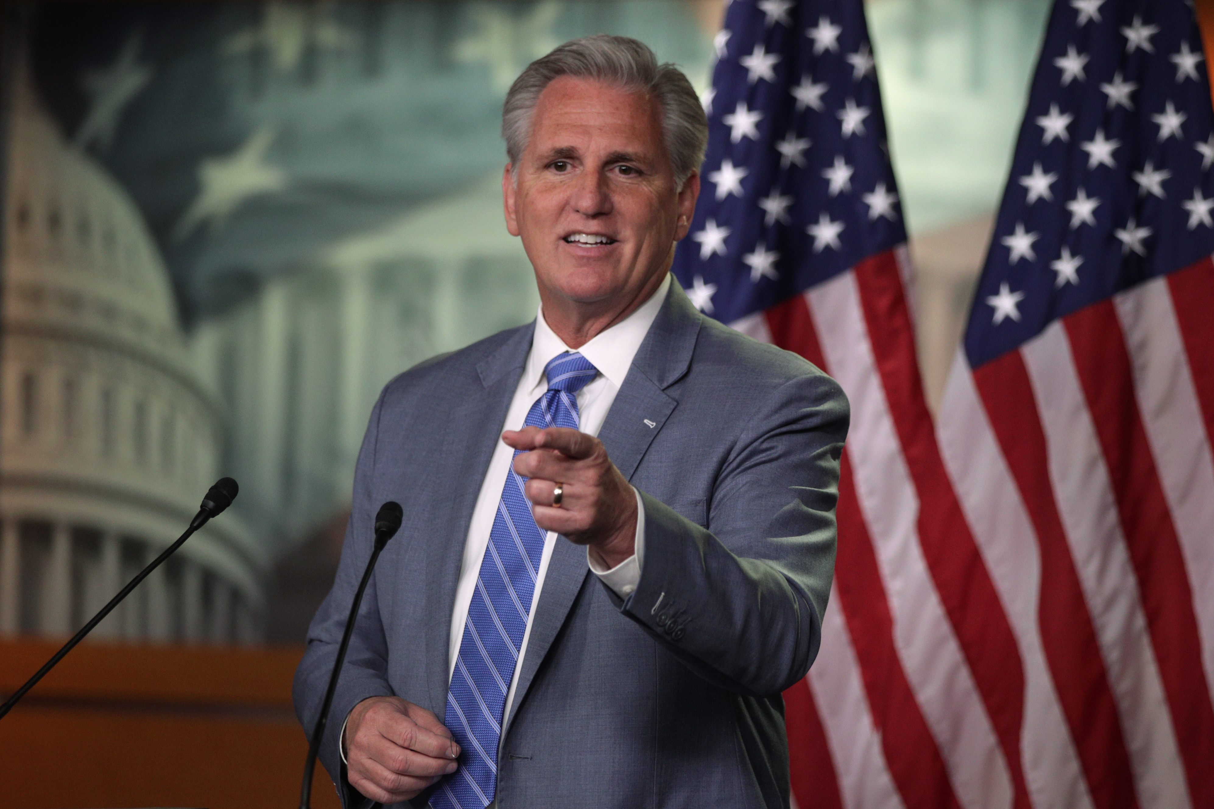 If Republicans take control of the House, Rep. Kevin McCarthy of California would be the likely next speaker. (Getty Images)