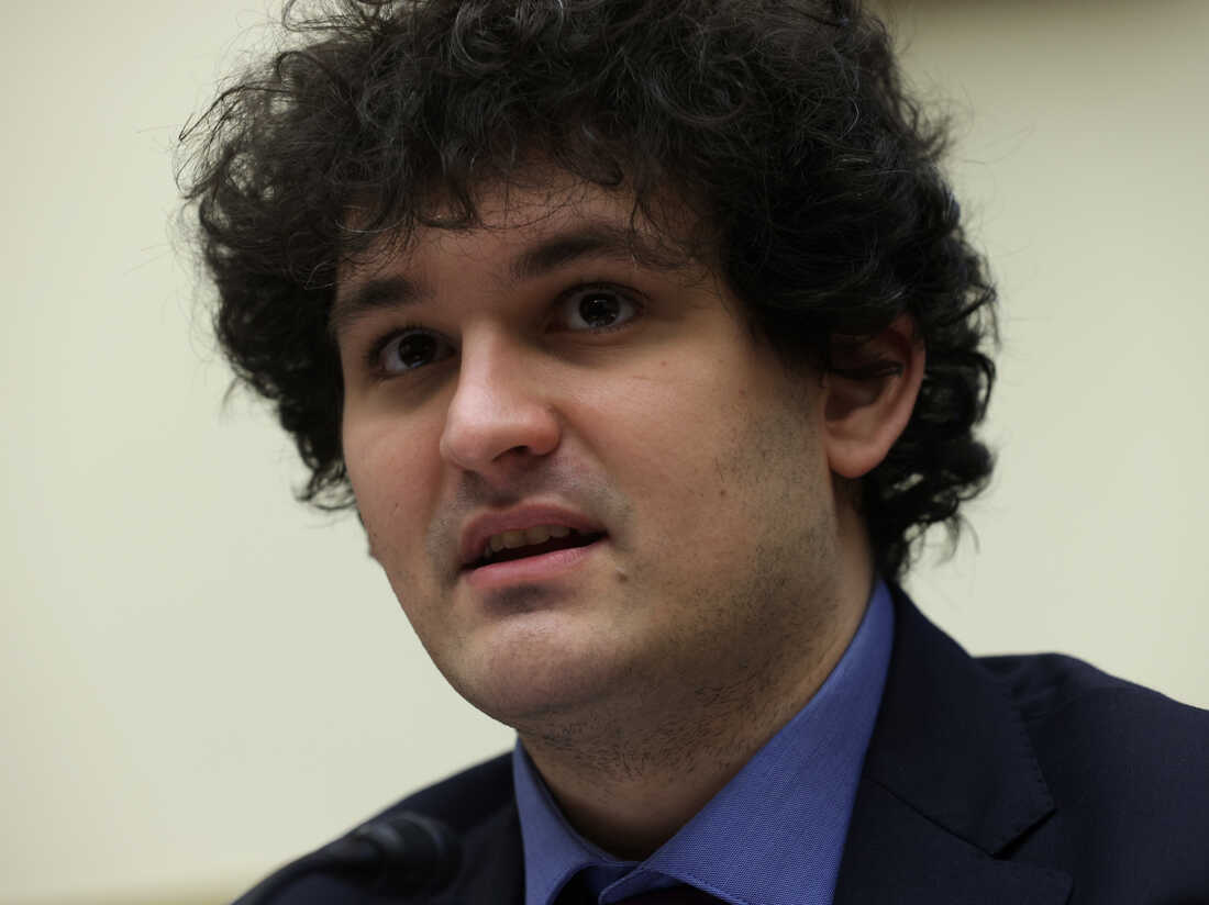 WASHINGTON, DC - DECEMBER 08: CEO of FTX Sam Bankman-Fried testifies during a hearing before the House Financial Services Committee at Rayburn House Office Building on Capitol Hill December 8, 2021 in Washington, DC.