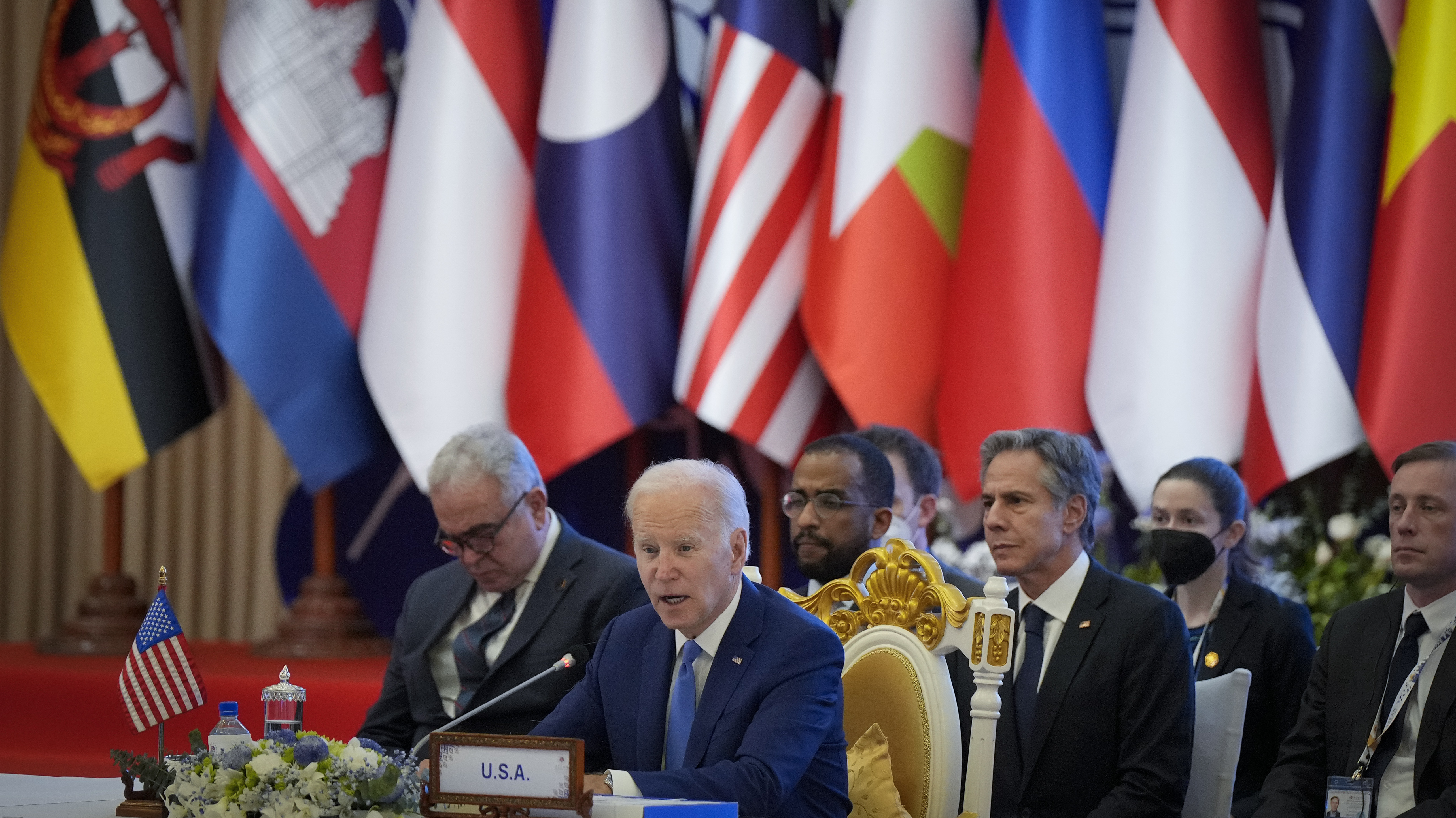 Biden pledges the U.S. will work with southeast Asian nations