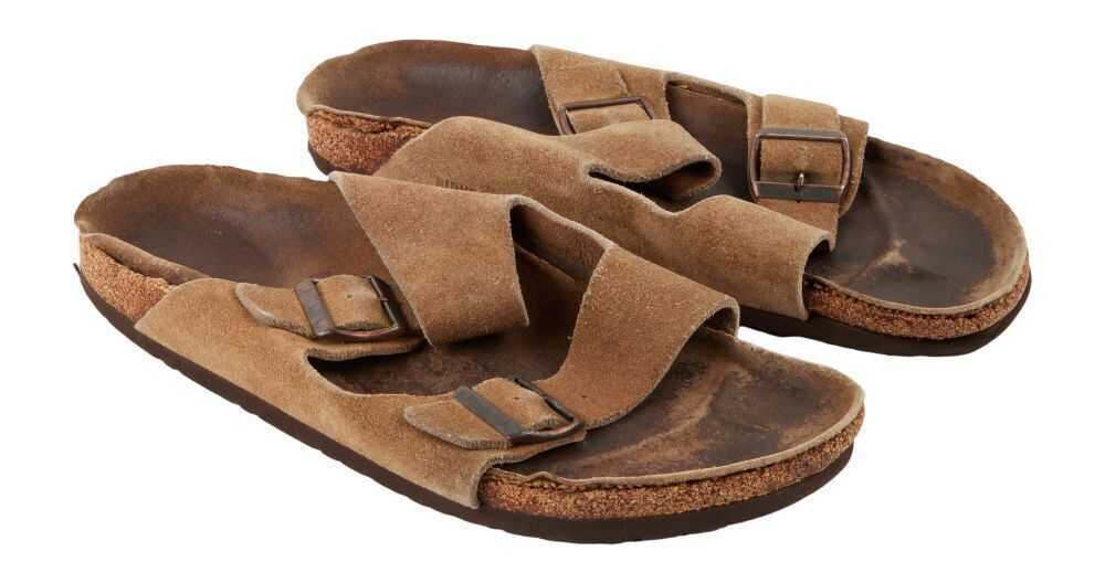 Steve Jobs' worn-out Birkenstocks sell for $218,000 at auction : NPR