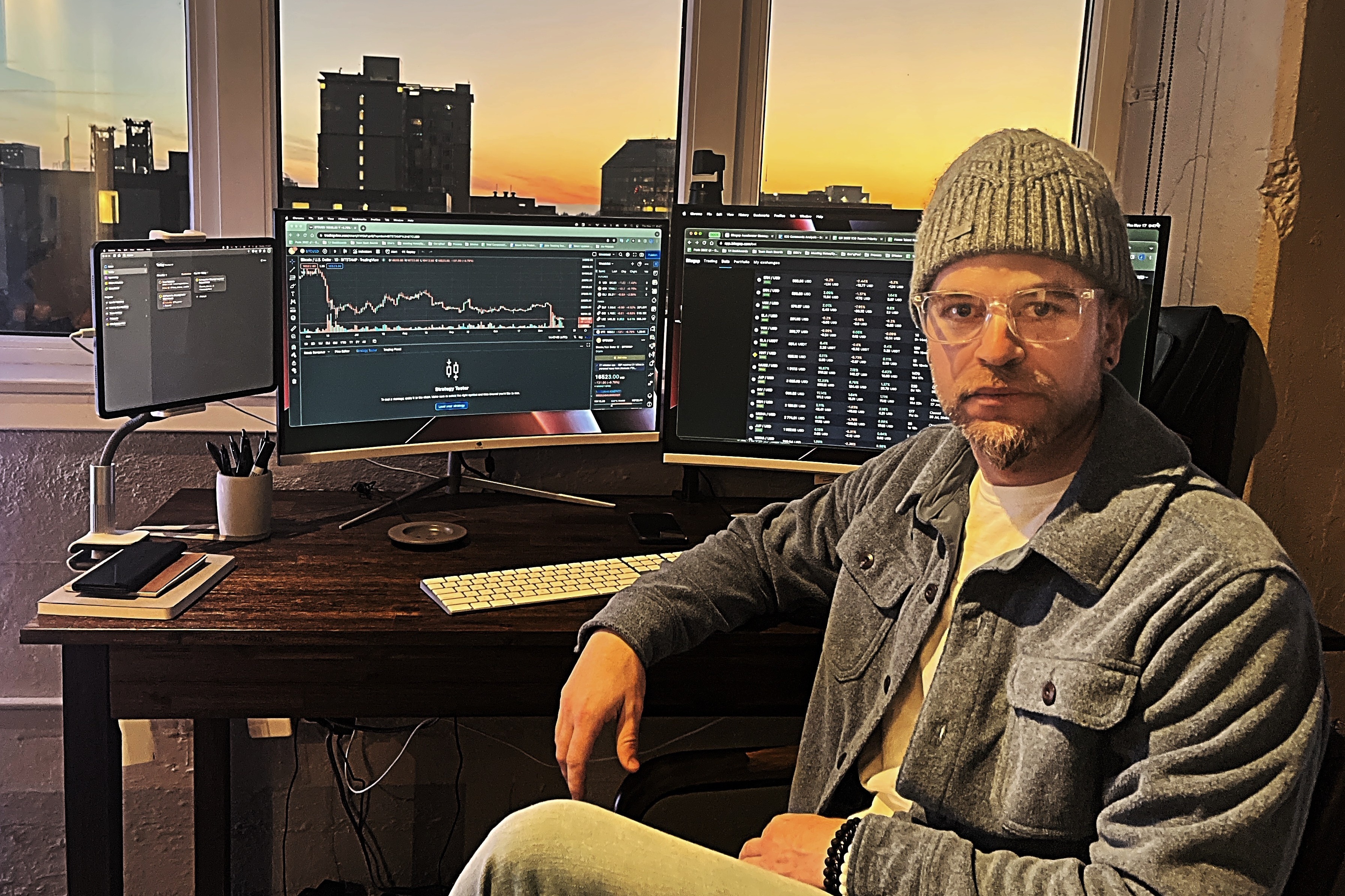 Jake Thacker in Portland Ore. had about $70,000 worth of investments in his account on FTX. He may have lost it all. (Jake Thacker)