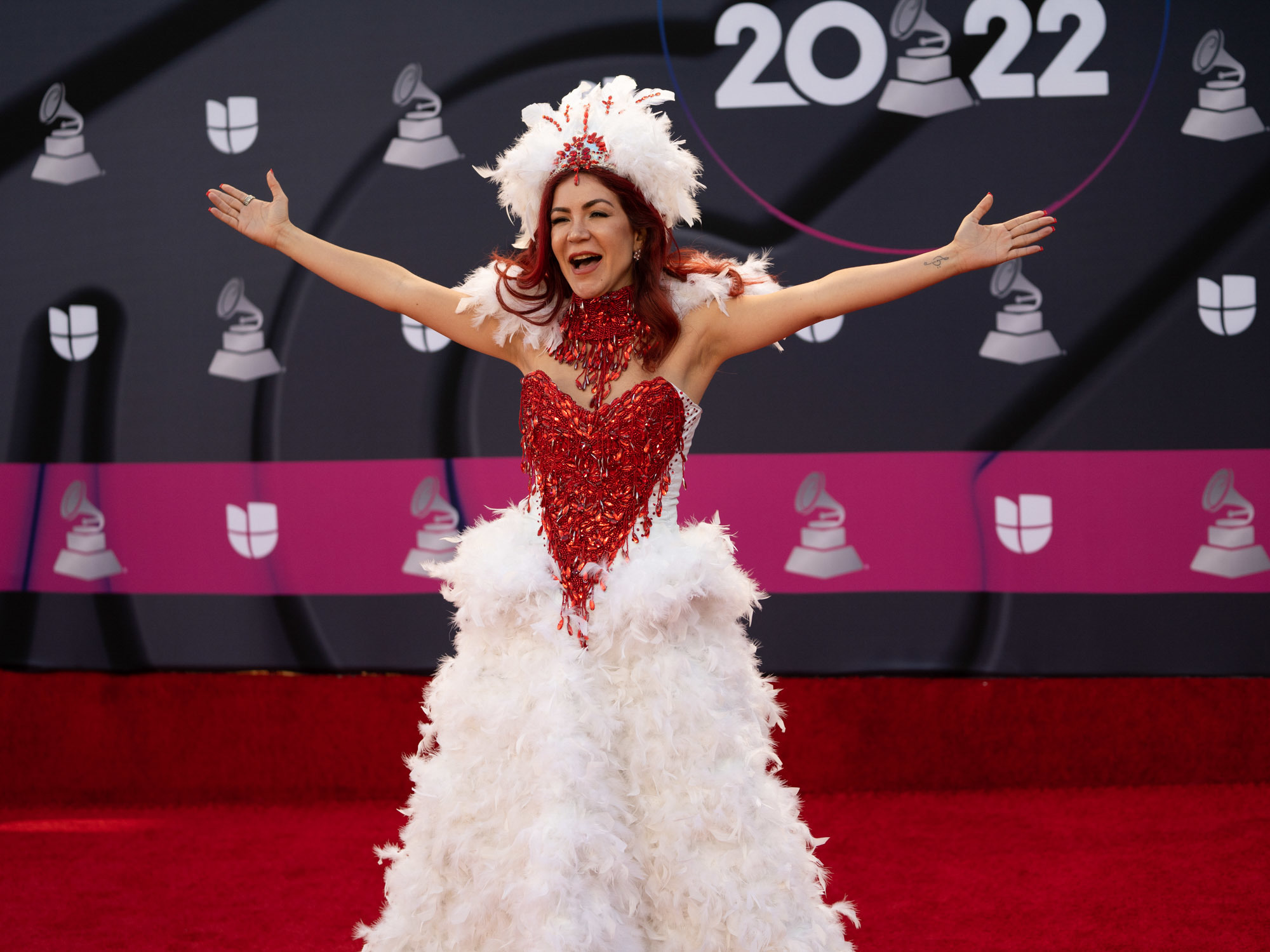 Photos: See who is on the red carpet at this year's Latin Grammy awards 13 Vanessa Añez