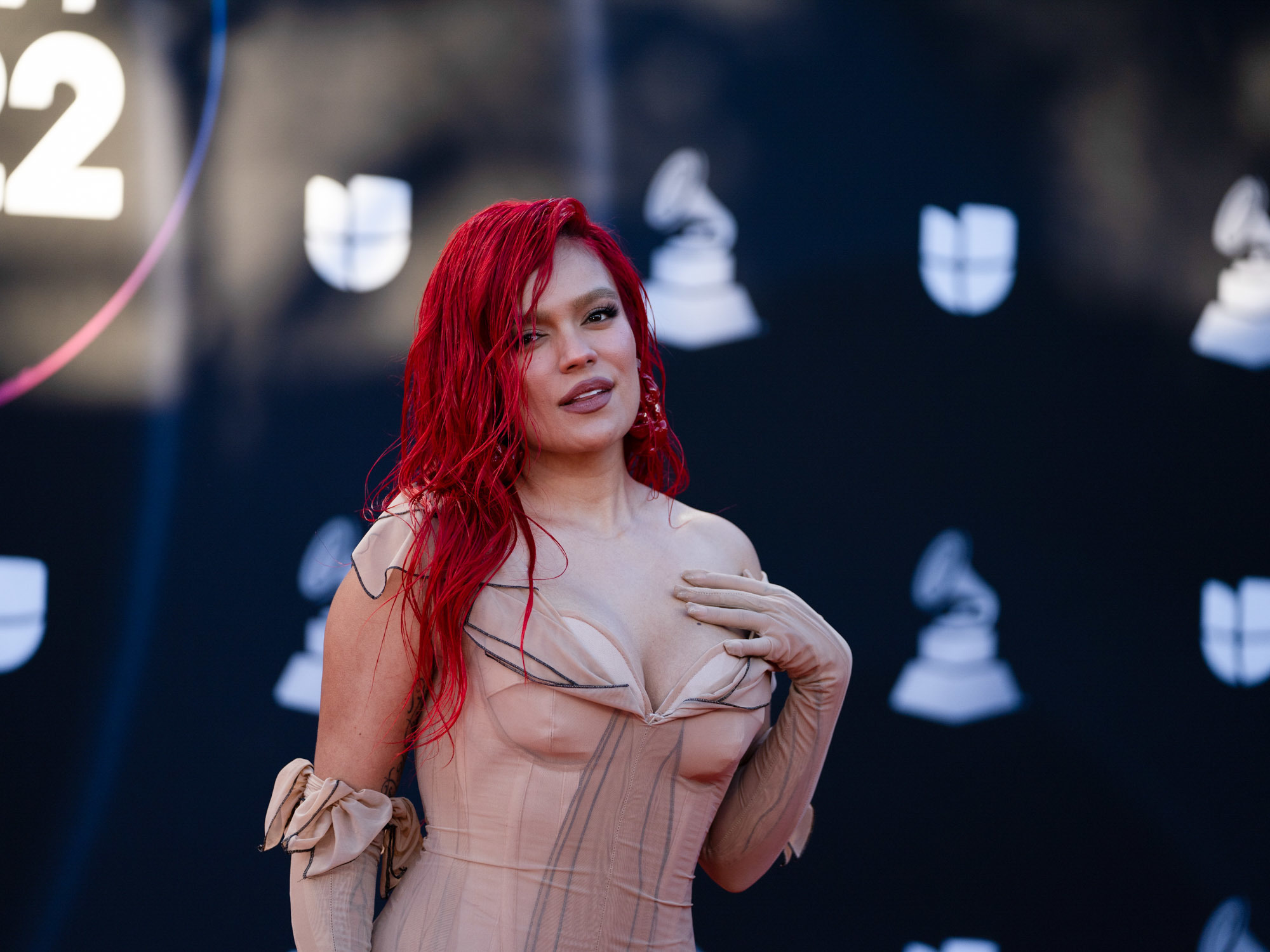 Photos: See who is on the red carpet at this year's Latin Grammy awards 11 Karol G