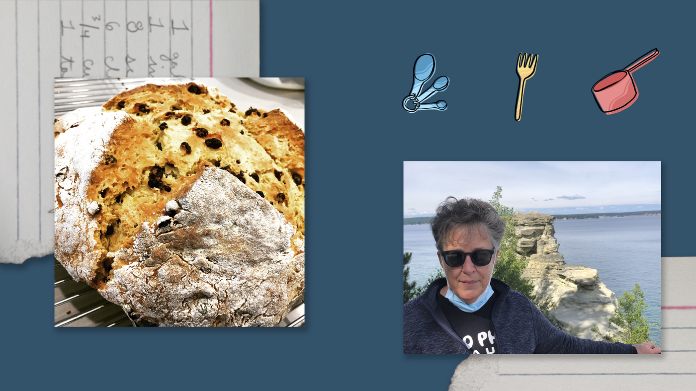 It took clever thinking to write a recipe for this Irish soda bread, a family favorite