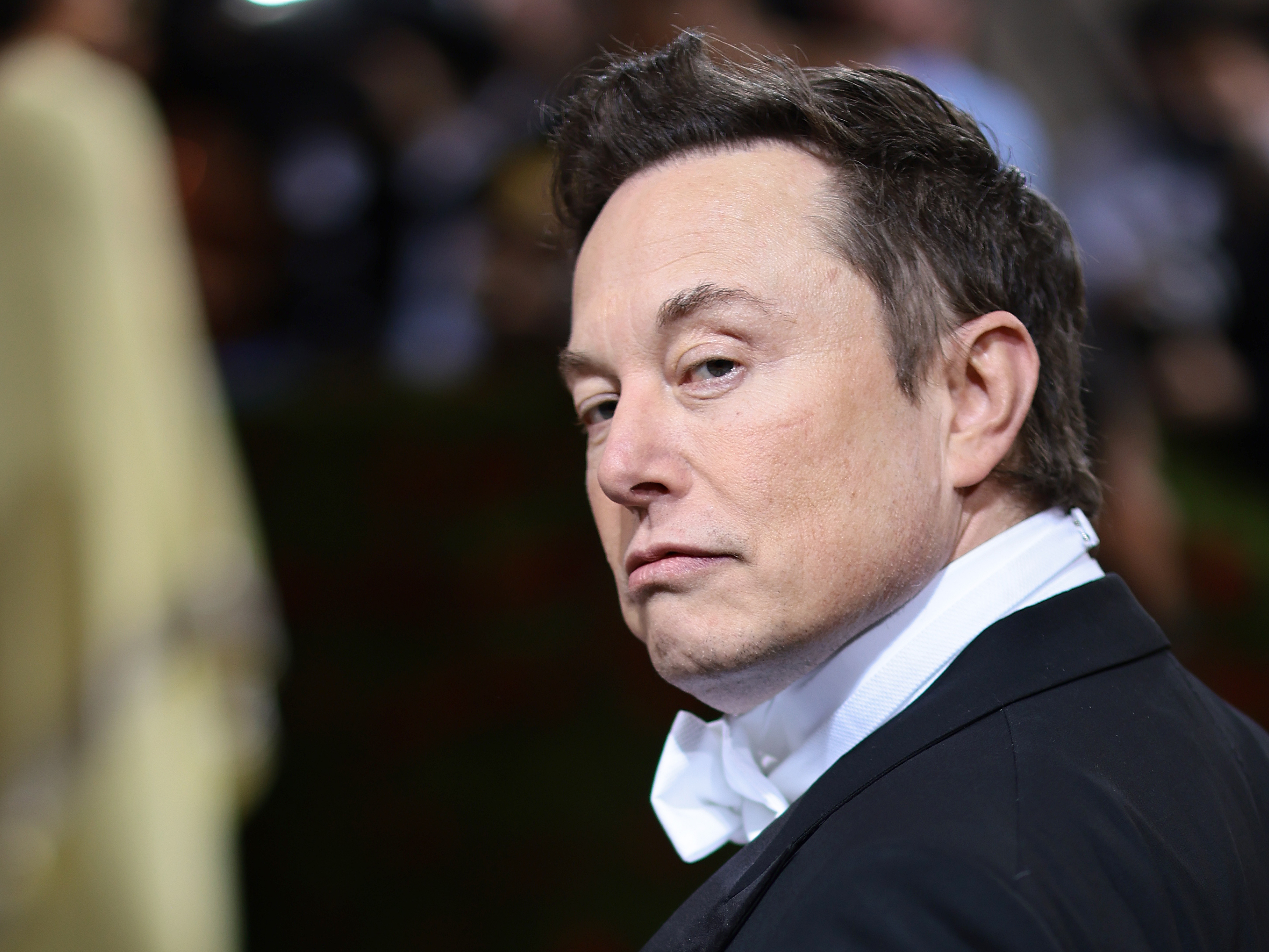 Twitter's new owner Elon Musk at the 2022 Met Gala in New York City in May. (Getty Images for The Met Museum/)
