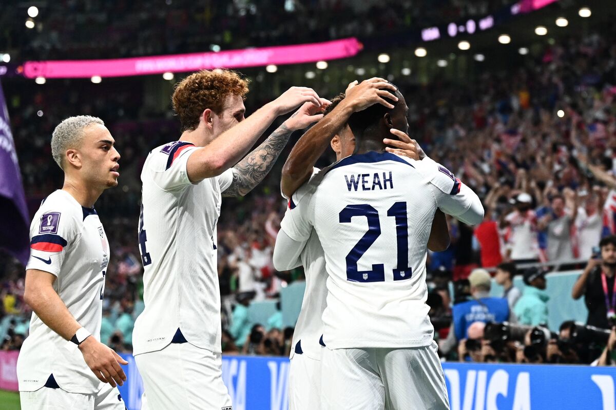 The U.S. and Wales tie 1-1 in a crucial opening match : NPR 2 gettyimages 1244969978 slide 4bdff1088349ab7a988af63989f4068f565f52f9 s1200
