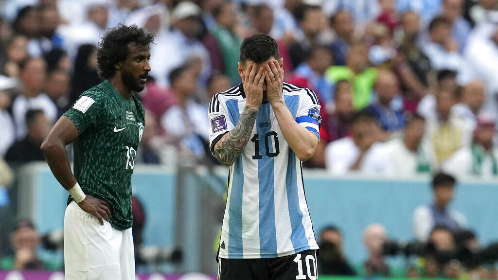 World Cup upset: Messi and Argentina lose to Saudi Arabia in Qatar : NPR