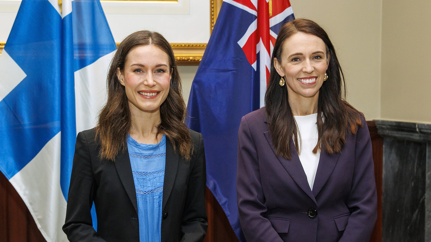 Jacinda Ardern fires back at suggestion she met with Sanna Marin