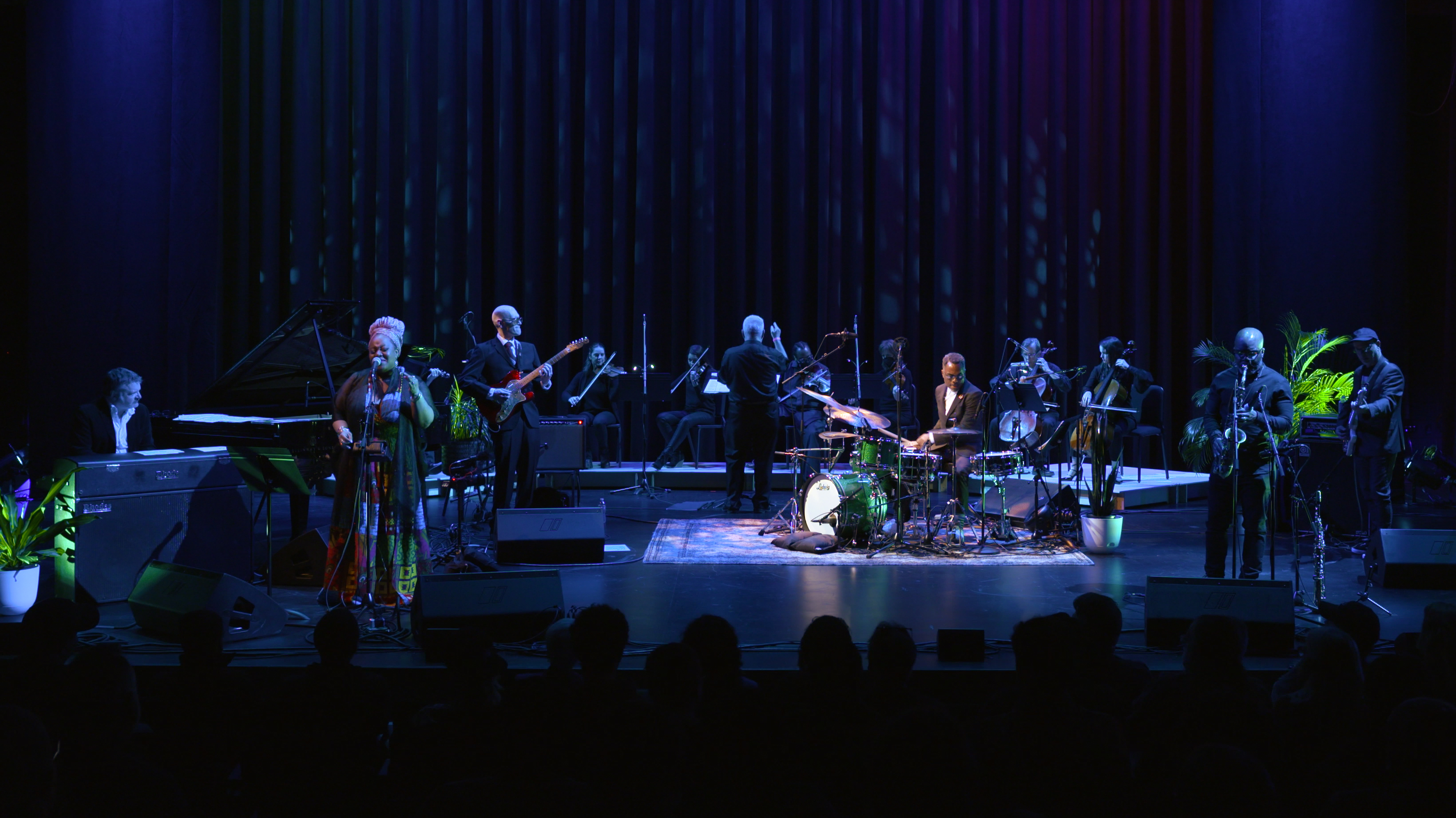 Nate Smith and KINFOLK with members of the Memphis City Orchestra