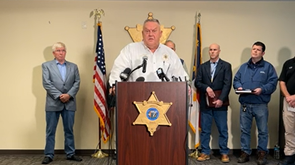 Moore County Sheriff Ronnie Fields announced a nighttime curfew for the county after gunfire damaged power substations.