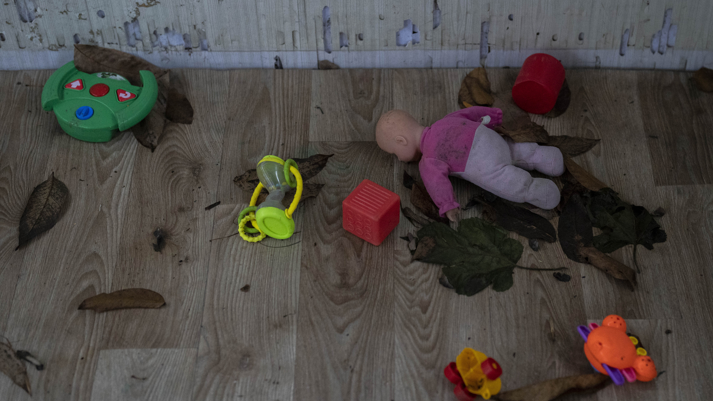 Ukrainians say they hid orphaned children from Russian deportation
